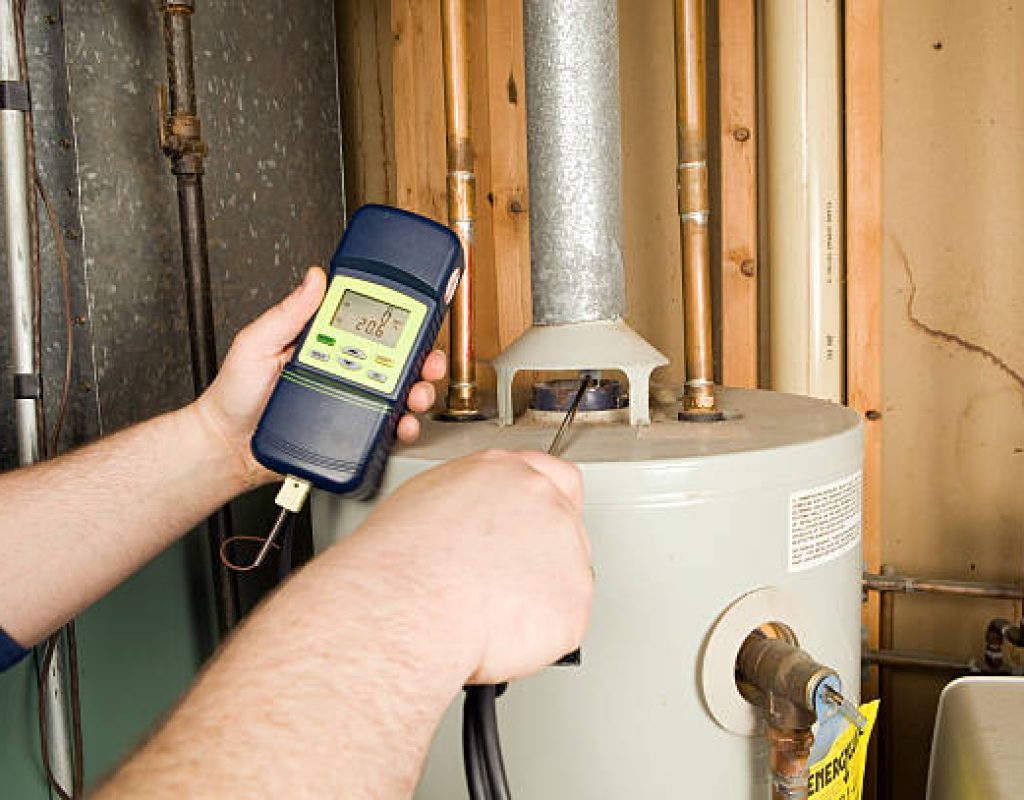 Native Plumbing LLC replacing water heater in commercial property efficiently